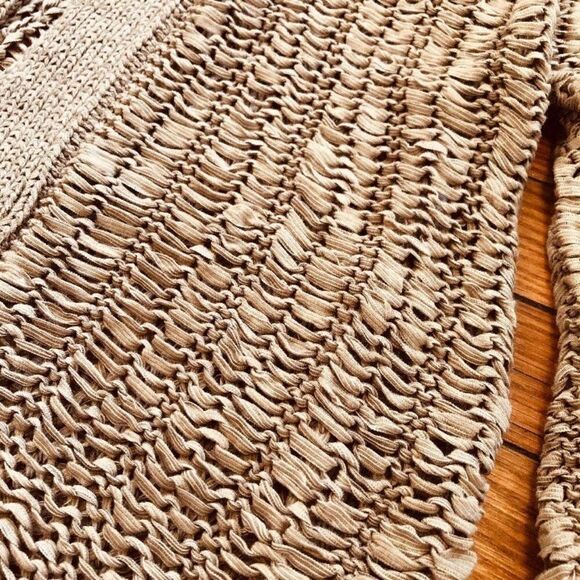 Chicos Womens Cardigan Chunky Knit Travel Size 2 - Picture 7 of 8